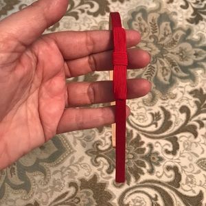 J. Crew Accessories - J. Crew grosgrain bow headband, red J. Crew Accessories - J. Crew grosgrain bow headband, red